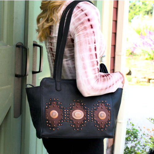 American West Midnight Copper Concealed Carry Tote Front
