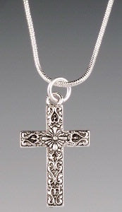Necklace Southwest Cross on Chain