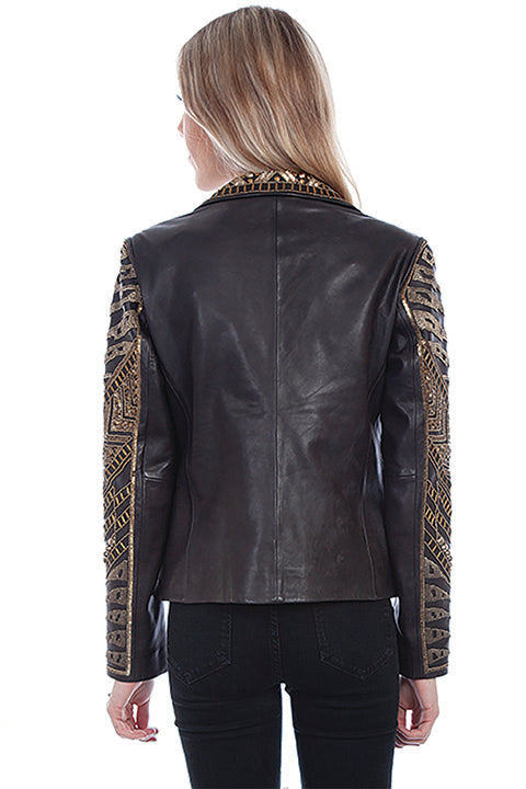 Scully Ladies' Lamb Beaded Blazer Front