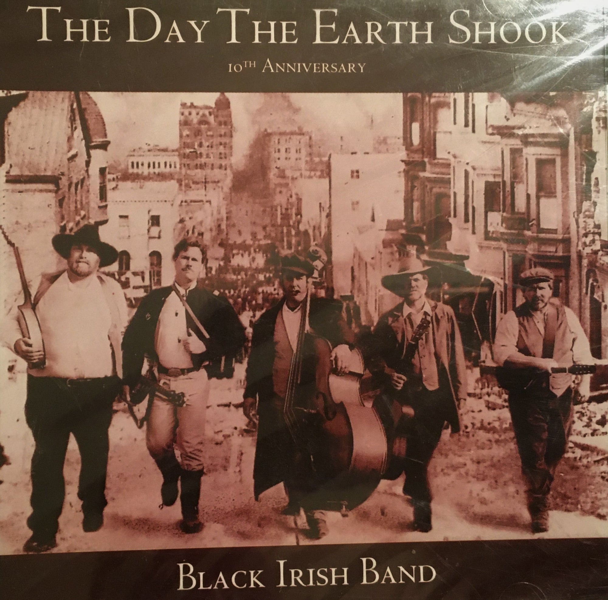 CD The Day The Earth Shook by Black Irish Band
