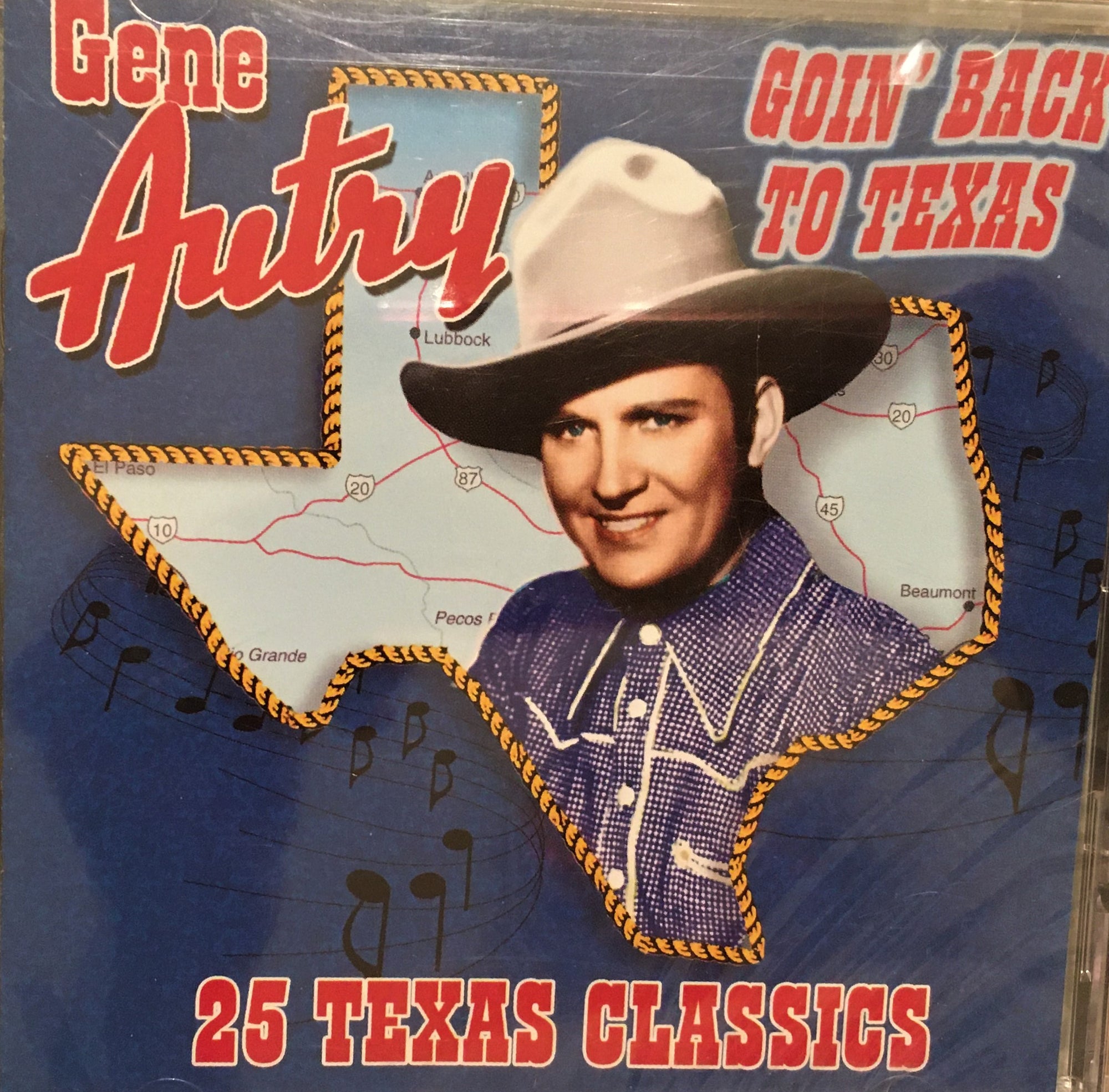 CD Gene Autry Goin' Back To Texas