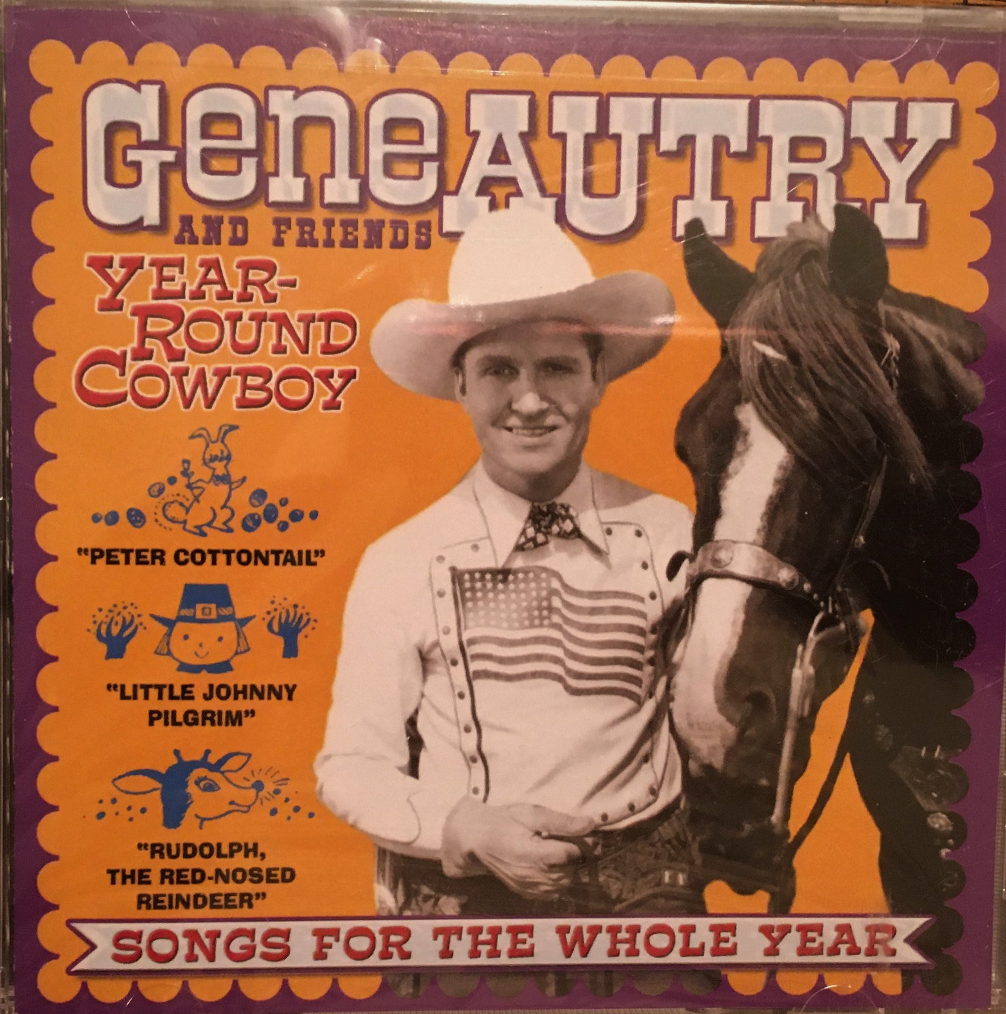 CD Year Around Cowboy by Gene Autry and Friends