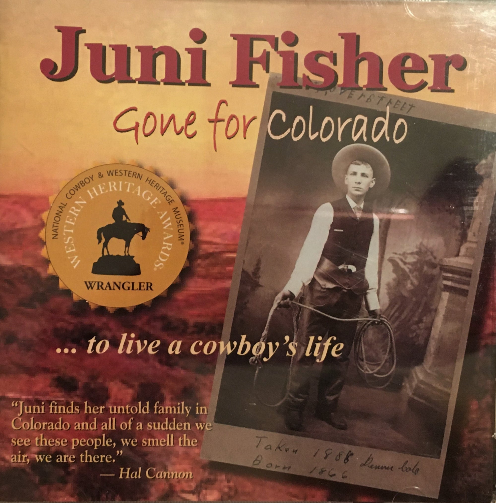 CD Gone For Colorado by Juni Fisher