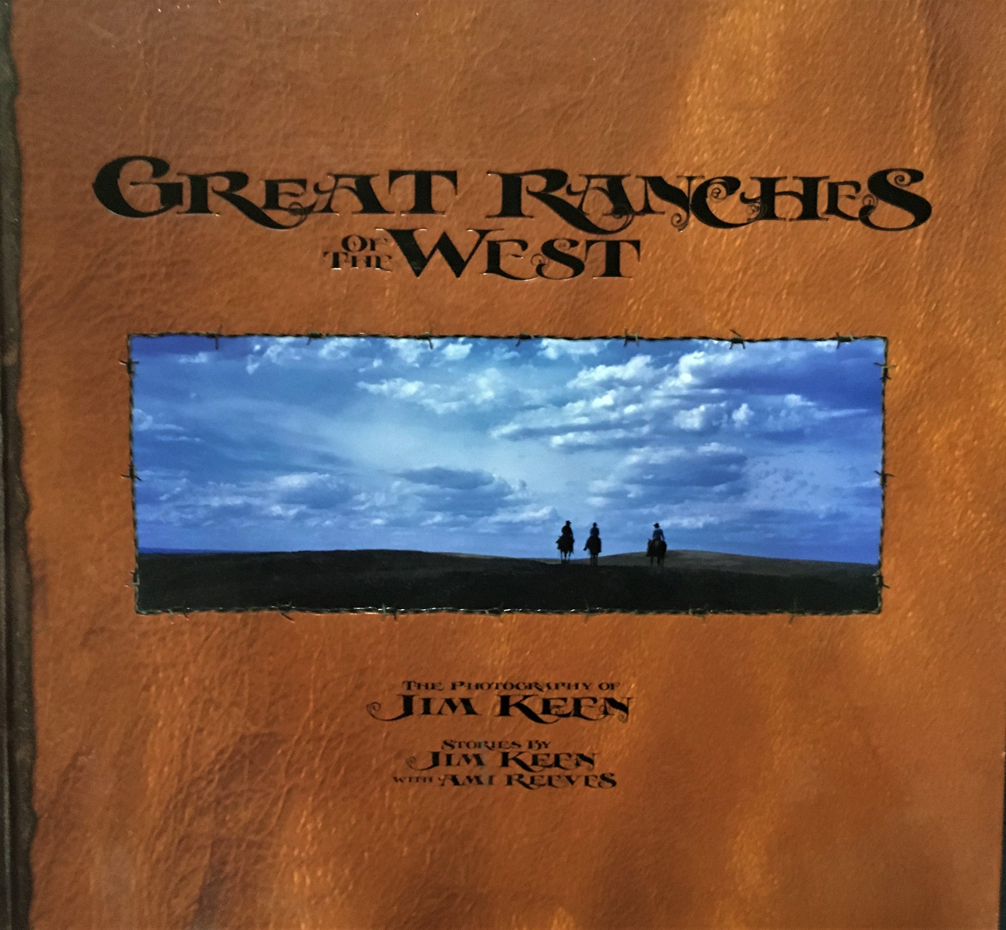 Great Ranches of the West by Jim Keen Book Cover