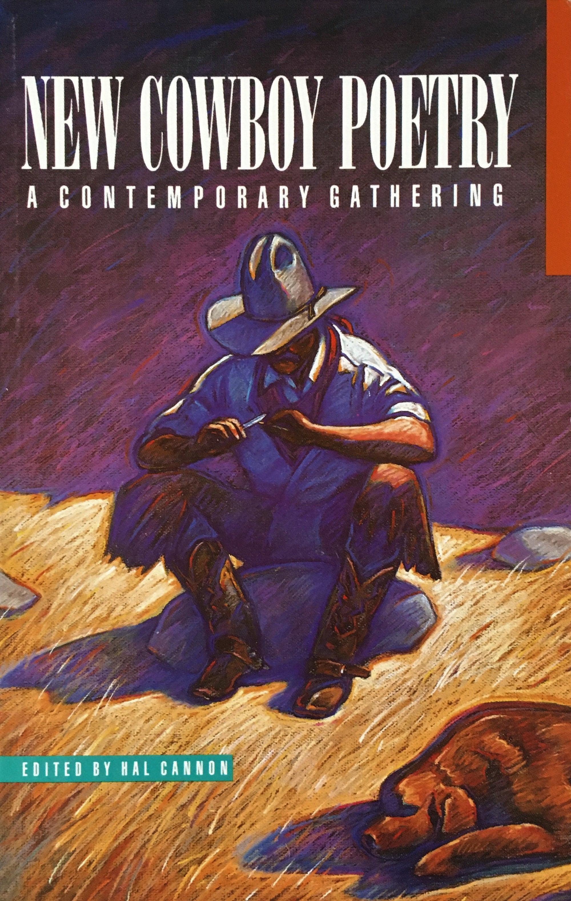 New Cowboy Poetry A Contemporary Gathering Edited by Hal Cannon Book Cover