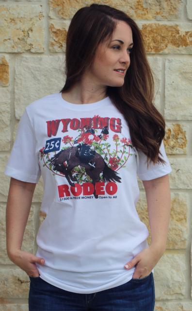 Original Cowgirl Clothing Ladies' T-Shirt Wyoming Rodeo