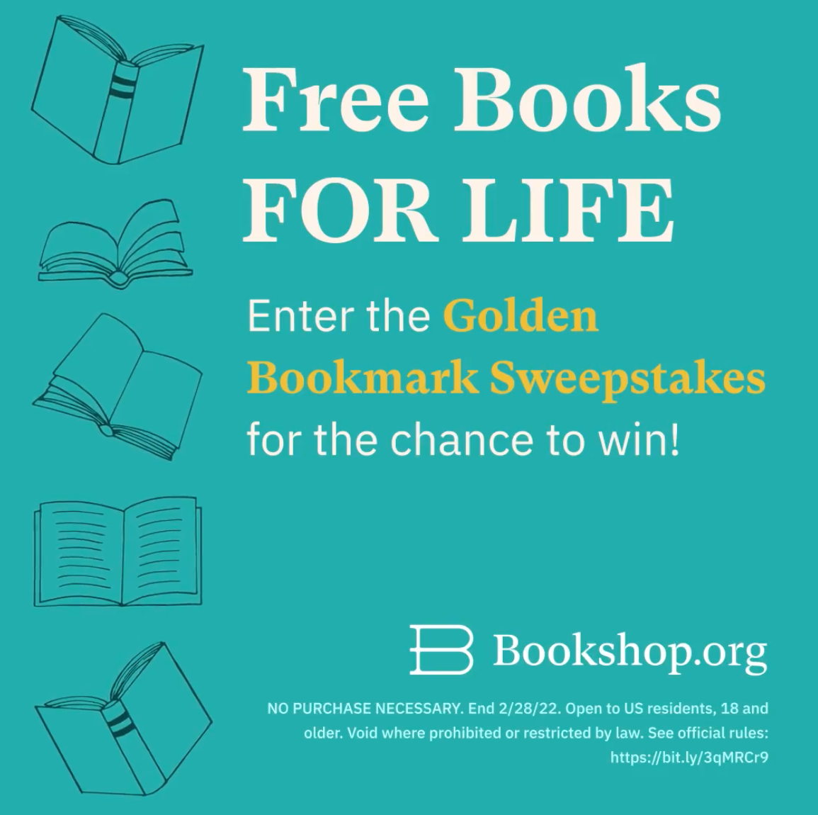 Golden Bookmark Sweepstakes