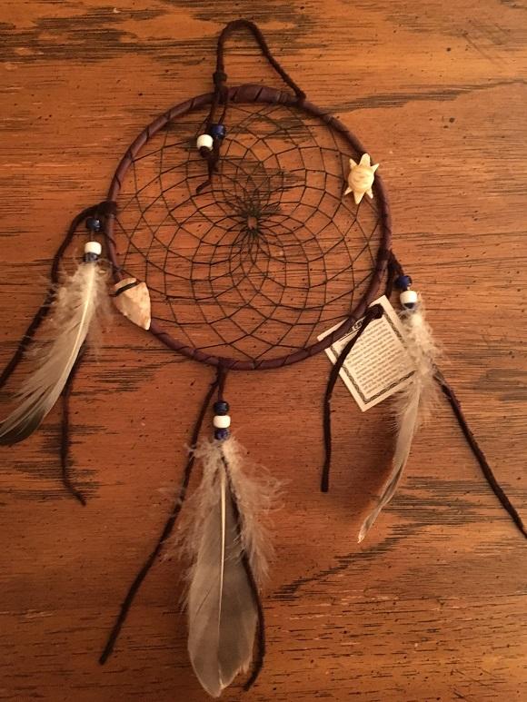 Authentic Navajo Dream Catcher 8" 