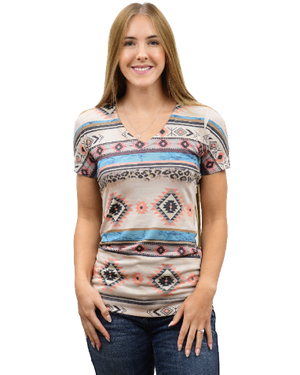 Ladies Liberty Wear Painted Lady Top Front