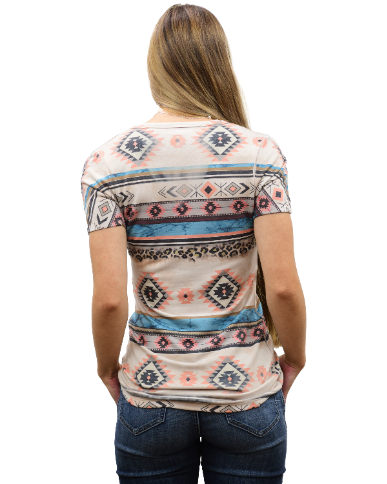 Ladies Liberty Wear Painted Lady Top Front