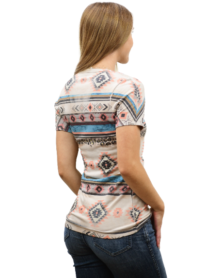 Ladies Liberty Wear Painted Lady Top Side