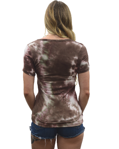 Liberty Wear Ladies' Motorcycle Legend  Top Brown Front