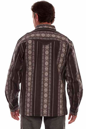 Scully Farthest Point Men's Vertical Stripe Back