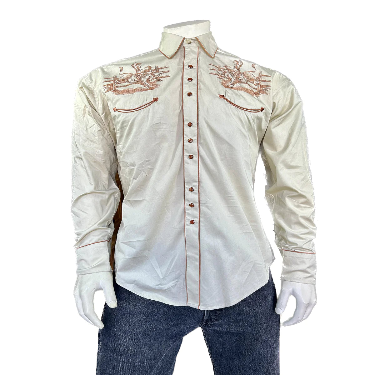 Rockmount Men's Bull Rider Shirt Front