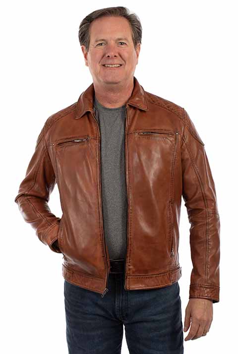 ジャケット・アウター scully western jacket Scully Men's Retro Western Jacket - P-656BLK 40 REG US Black