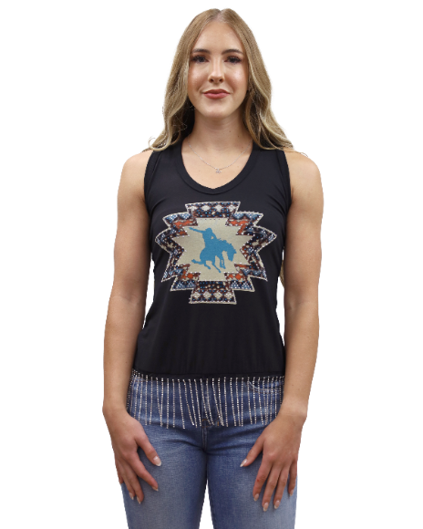 Liberty Wear Ladies' Rider Up Halter Front