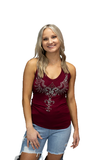 Liberty Wear Triple Fleur-de-is Wings Front #117531