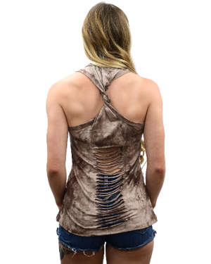 Liberty Wear Live Fast Ride Free Tank #117724 Back