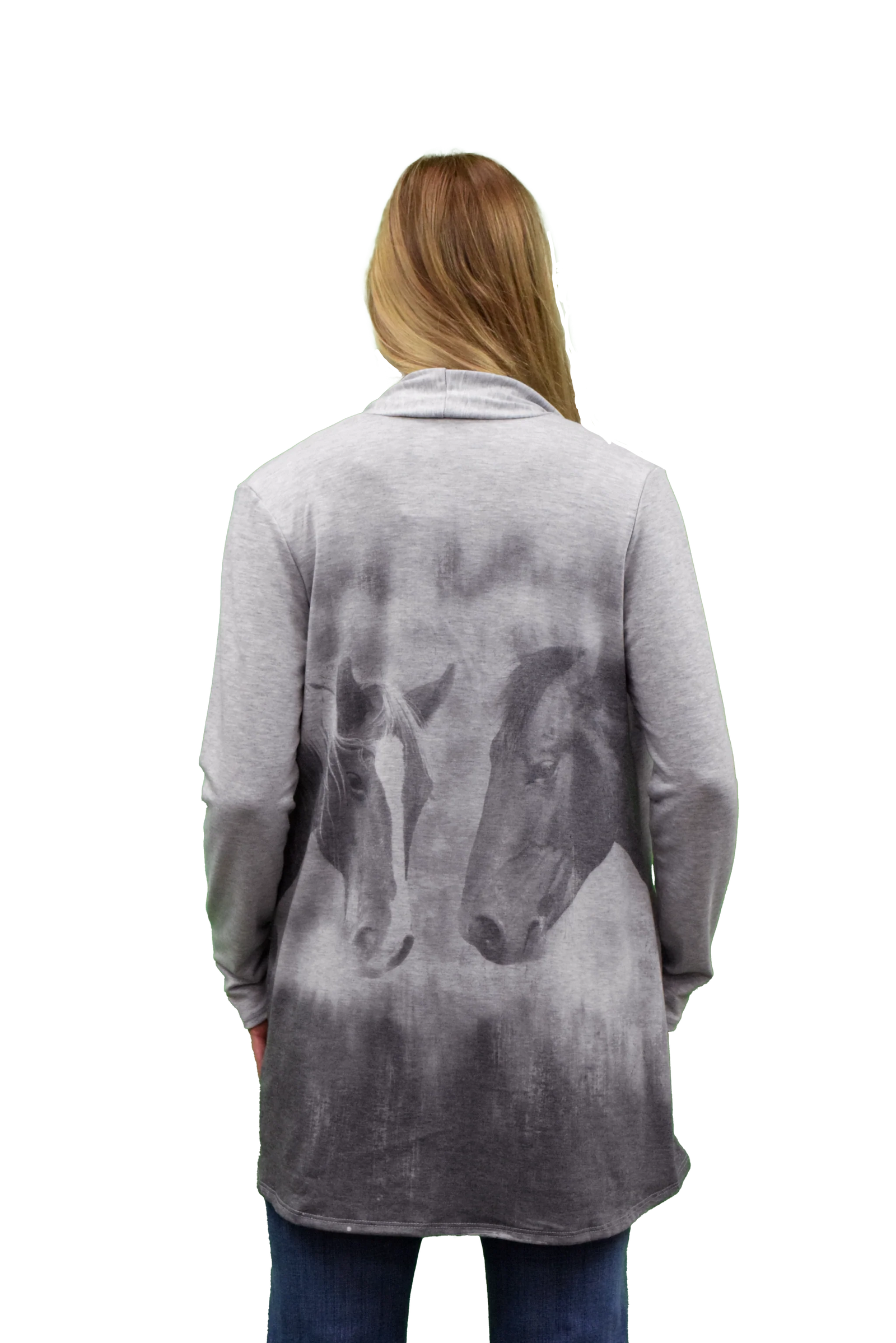 Liberty Wear Ladies' Cardigan Friends Forever Back