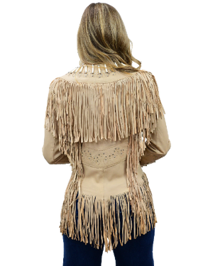 Liberty Wear Jacket Hip Length Fringe #119721 