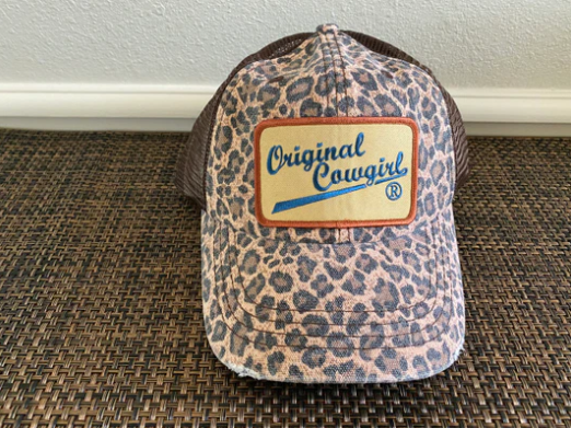 Original Cowgirl Clothing Logo Cap Blue