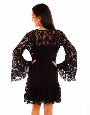 Scully Honey Creek Lace Dress Black Back