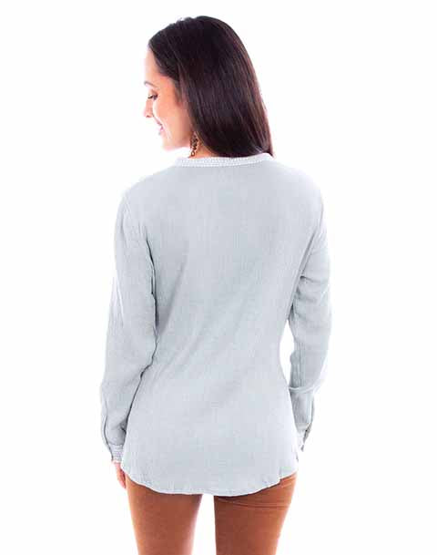 Scully Ladies' Honey Creek Embroidered Tunic Front