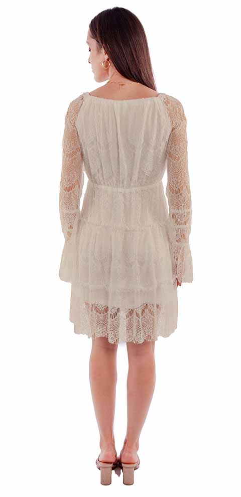 Women's Honey Creek Collection Dress: Boho Eyelash Lace