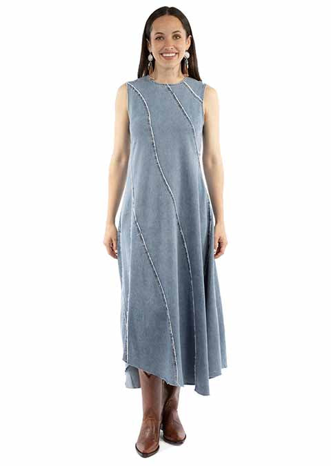 Scully Ladies' Honey Creek Asymmetrical Dress Front
