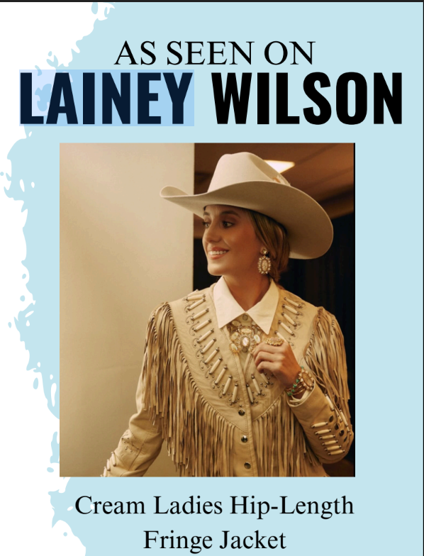 Liberty Wear Jacket Hip Length Fringe #119721 