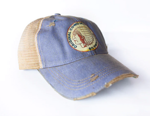 Original Cowgirl Clothing Ball Cap Signature Logo #270691 Blue