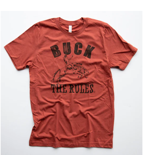 Original Cowgirl Clothing T-Shirt Buck The Rules