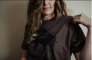 Original Cowgirl Clothing Buffalo Lodge Tee Front