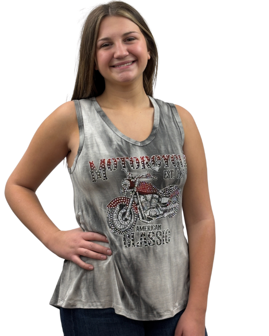 Ladies Liberty Wear American Classic Tank Front