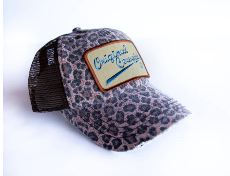 Original Cowgirl Clothing Logo Cap Vintage Camo