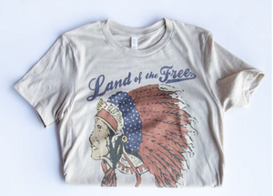 Original Cowgirl Clothing T-Shirts: Land Of The Free