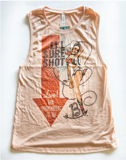 Original Cowgirl Clothing Ladies' Tank Li' Sure Shot