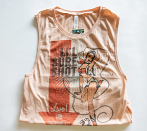 Original Cowgirl Clothing Ladies' Tank Li' Sure Shot