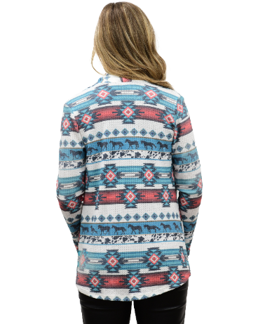 Liberty Wear Cardigan Pecos Dreams #11283525 Front