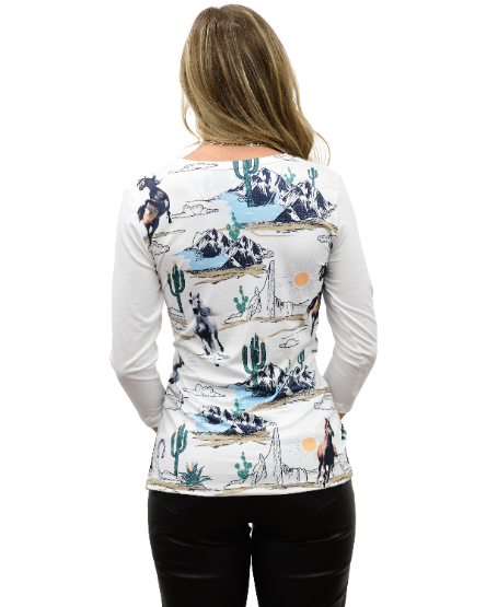 Liberty Wear Top Big Skies #11271915 Front