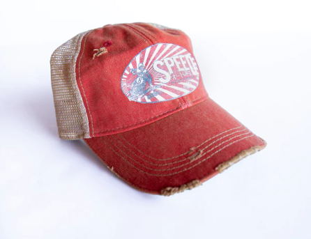 M&P Speed Shop Cap SPEED Red Wash