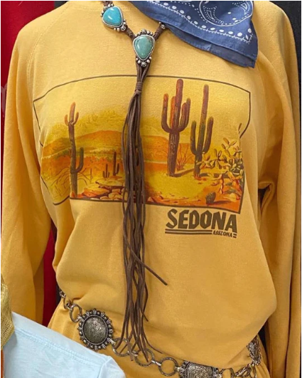 Original Cowgirl Clothing Sedona Desert Pullover Front