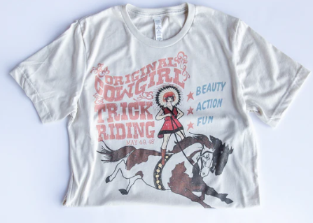 Original Cowgirl Clothing T-Shirts: Trick Rider - OutWest Shop