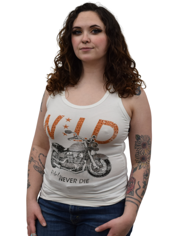 Liberty Wear Rebels Never Die  Tank Top #11275285