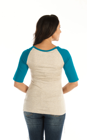 Liberty Wear Rowdy Rose Top #117119B Front