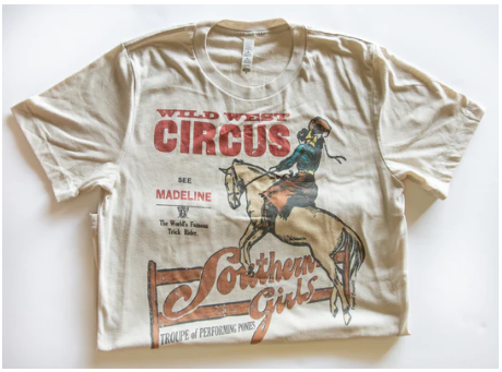 Original Cowgirl Clothing Ladies' T-Shirt Wild West Circus