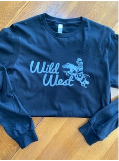 Original Cowgirl Clothing Wild West Long Sleeve Black