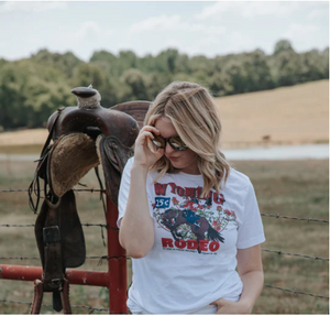 Original Cowgirl Clothing Ladies' T-Shirt Wyoming Rodeo