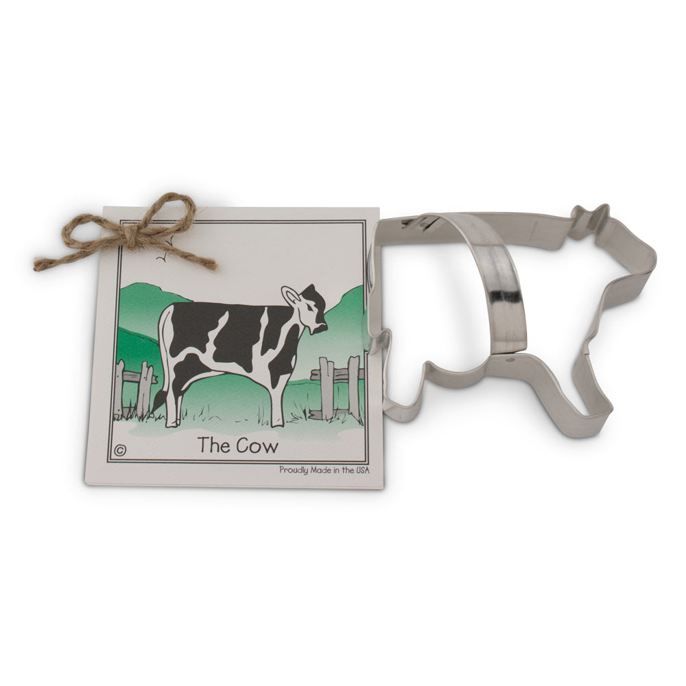 Ann Clark Cookie Cutter Cow with Recipe Card
