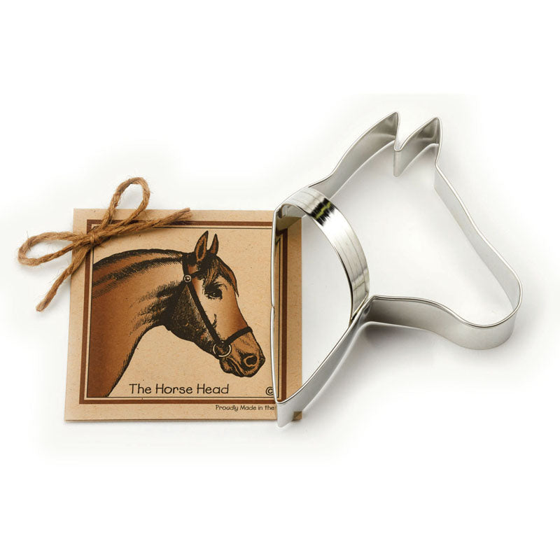 Ann Clark Cookie Cutter Horse Head with Recipe Card #1501105